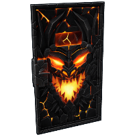 Buy Rust armored metal door Dragon Horn Armored Door skin