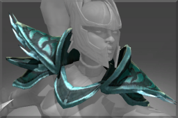 Buy Dota 2 wearable Frozen Pauldron of the Nimble Edge skin