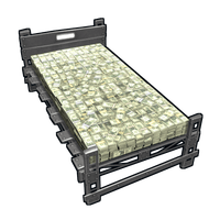Buy Rust misc Worthless Papers Bed skin