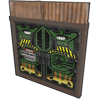 Buy Rust misc Bombshell Sheet Metal Double Door skin