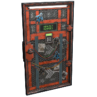 Buy Rust armored metal door Cargo Heli Armored Door skin