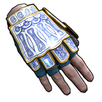 Buy Rust clothing Porcelain Roadsign Gloves skin