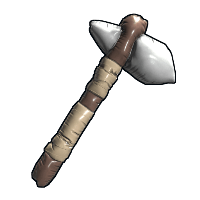 Buy Rust stone hatchet Inflatable Stone Hatchet skin