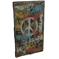 Buy Rust wooden door Vandal's Peace Door skin