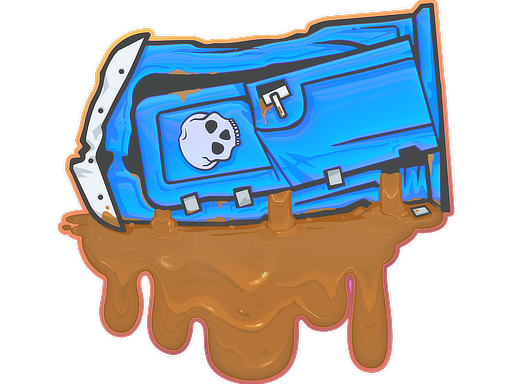 Buy CS2 sticker Sticker | Poo Cocktail Supreme (Lenticular) skin