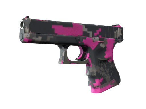 Buy CS2 pistol Glock-18 | Pink DDPAT (Field-Tested) skin
