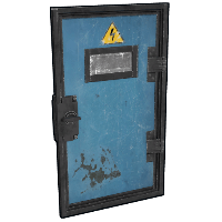 Buy Rust armored metal door High Voltage skin