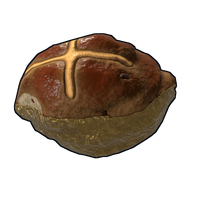 Buy Rust weapon Hot Cross Buns Rock skin