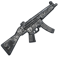 Buy Rust weapon Ghost Halloween MP5 skin