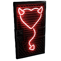 Buy Rust misc Evil Heart Door skin