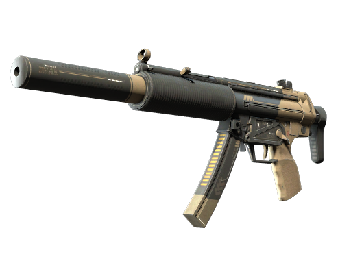 Buy CS2 smg StatTrak™ MP5-SD | Desert Strike (Well-Worn) skin