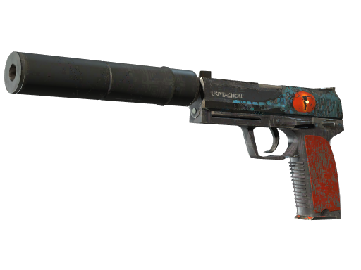 Buy CS2 pistol USP-S | Caiman (Well-Worn) skin