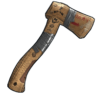 Buy Rust hatchet Cardboard Hatchet skin