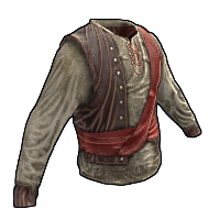 Buy Rust burlap shirt Pirate Shirt skin