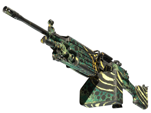 Buy CS2 machinegun M249 | Emerald Poison Dart (Field-Tested) skin