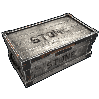 Buy Rust large wooden box Large Stone Box skin
