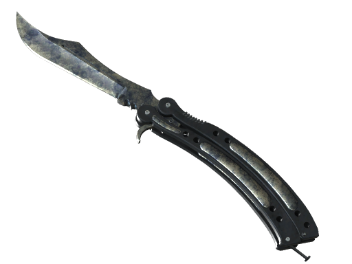 Buy CS2 knife ★ StatTrak™ Butterfly Knife | Stained (Battle-Scarred) skin