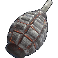 Buy Rust weapon Fire and Brimstone Grenade skin