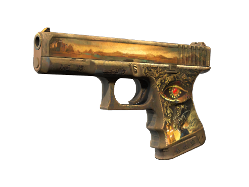 Buy CS2 pistol Glock-18 | Ramese's Reach (Well-Worn) skin
