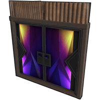Buy Rust misc Tempered Sheet Metal Double Door skin