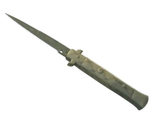 Buy CS2 knife ★ Stiletto Knife | Safari Mesh (Well-Worn) skin