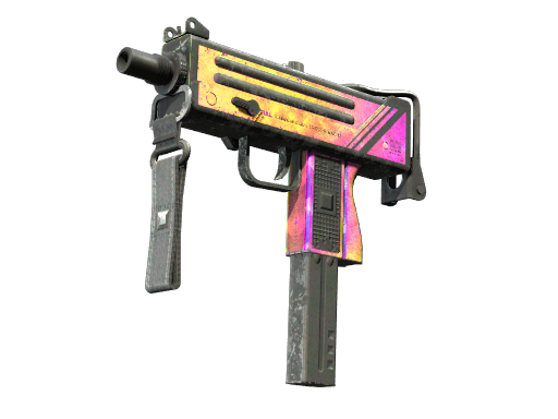 Buy CS2 smg StatTrak™ MAC-10 | Disco Tech (Battle-Scarred) skin