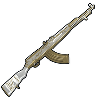 Buy Rust weapon Thundergold SKS skin