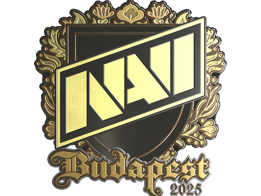 Buy CS2 sticker Sticker | Natus Vincere (Gold) | Budapest 2025 skin