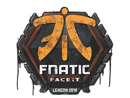 Buy CS2 graffiti Sealed Graffiti | Fnatic | London 2018 skin