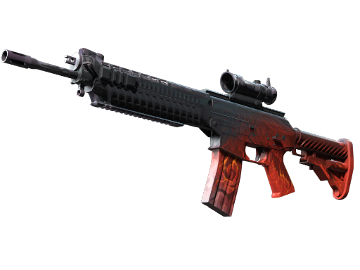 Buy CS2 rifle SG 553 | Darkwing (Minimal Wear) skin