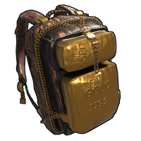 Buy Rust misc Gold Chains Backpack skin