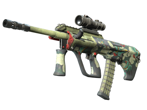 Buy CS2 rifle AUG | Fleet Flock (Battle-Scarred) skin