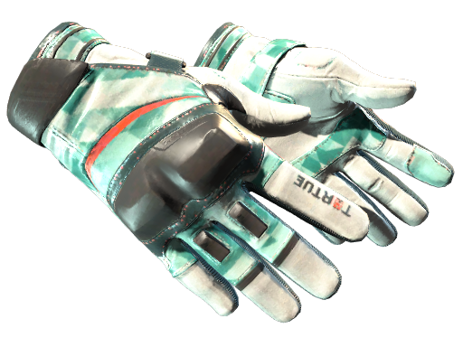 Buy CS2 gloves ★ Moto Gloves | Spearmint (Minimal Wear) skin