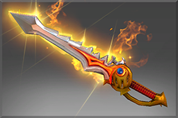 Buy Dota 2 wearable Autographed Rapier of the Burning God skin