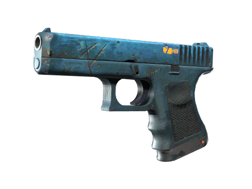 Buy CS2 pistol StatTrak™ Glock-18 | Off World (Well-Worn) skin