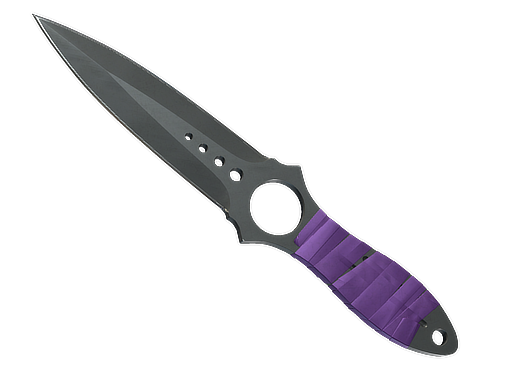 Buy CS2 knife ★ Skeleton Knife | Ultraviolet (Well-Worn) skin