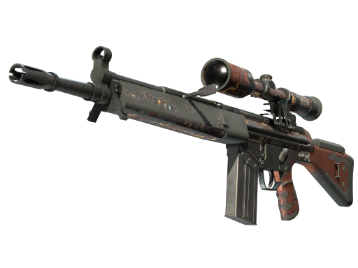Buy CS2 sniper rifle Souvenir G3SG1 | Ancient Ritual (Battle-Scarred) skin