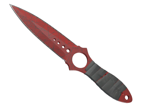 Buy CS2 knife ★ StatTrak™ Skeleton Knife | Crimson Web (Field-Tested) skin