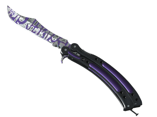Buy CS2 knife ★ Butterfly Knife | Freehand (Minimal Wear) skin