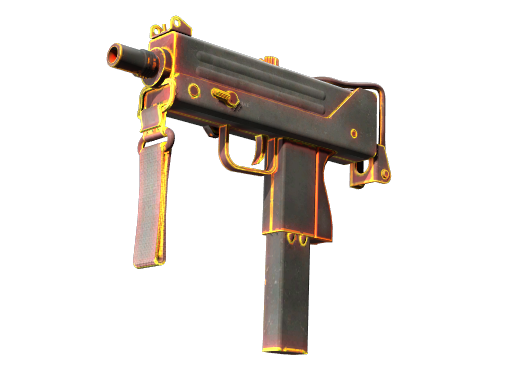 Buy CS2 smg StatTrak™ MAC-10 | Heat (Field-Tested) skin