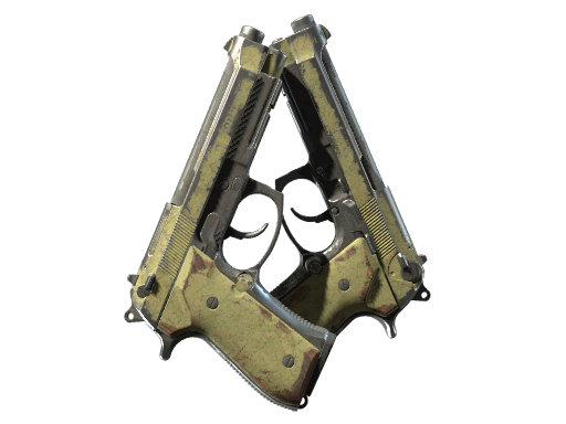 Buy CS2 pistol Dual Berettas | Colony (Battle-Scarred) skin