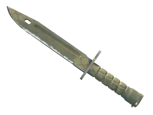 Buy CS2 knife ★ Bayonet | Safari Mesh (Well-Worn) skin