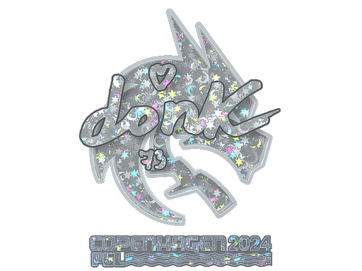 Buy CS2 sticker Sticker | donk (Glitter) | Copenhagen 2024 skin
