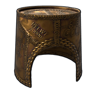 Buy Rust armor Gold Chains Bucket Helmet skin