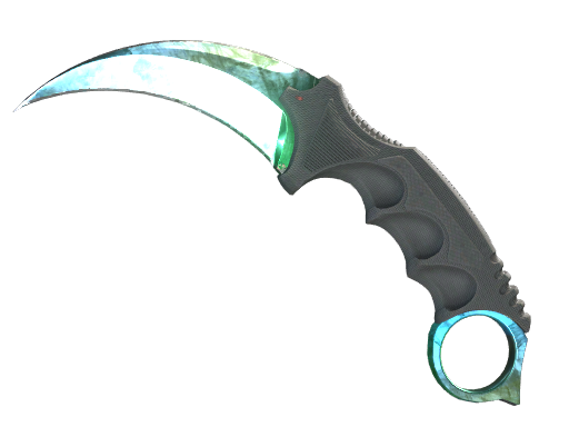 Buy CS2 knife ★ StatTrak™ Karambit | Gamma Doppler (Factory New) skin