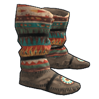 Buy Rust boots Native American Hide Shoes skin