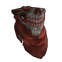 Buy Rust bandana Red Skull Bandana skin