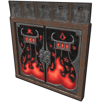 Buy Rust misc Armored Double Door from Hell skin