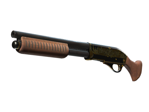 Buy CS2 shotgun StatTrak™ Sawed-Off | Highwayman (Well-Worn) skin