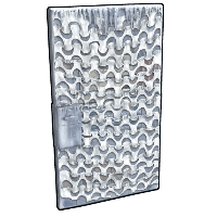 Buy Rust sheet metal door Arctic Camouflage Net Door skin